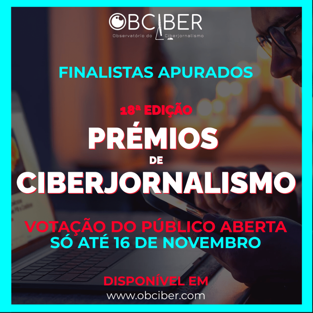 Votação para os Prémios de Ciberjornalismo 2025